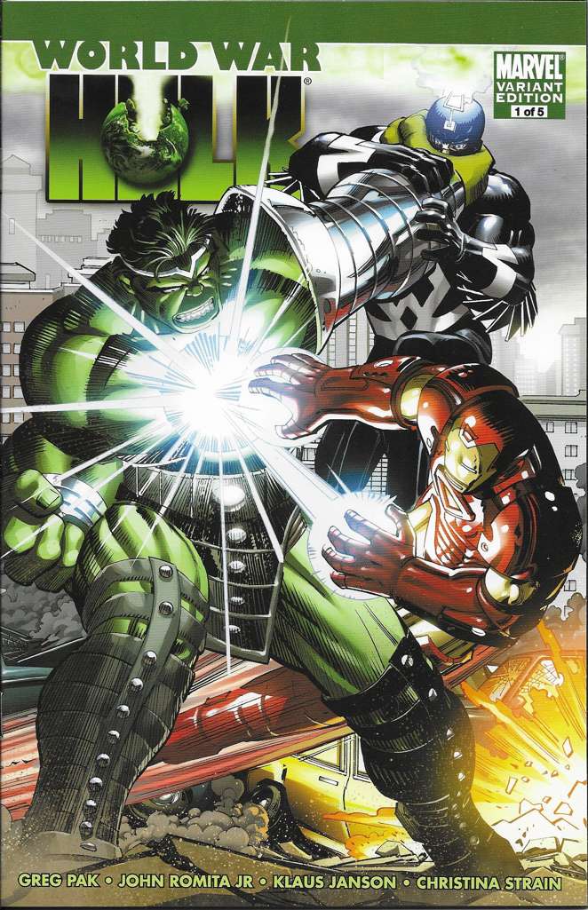 World War Hulk #1 Variation A