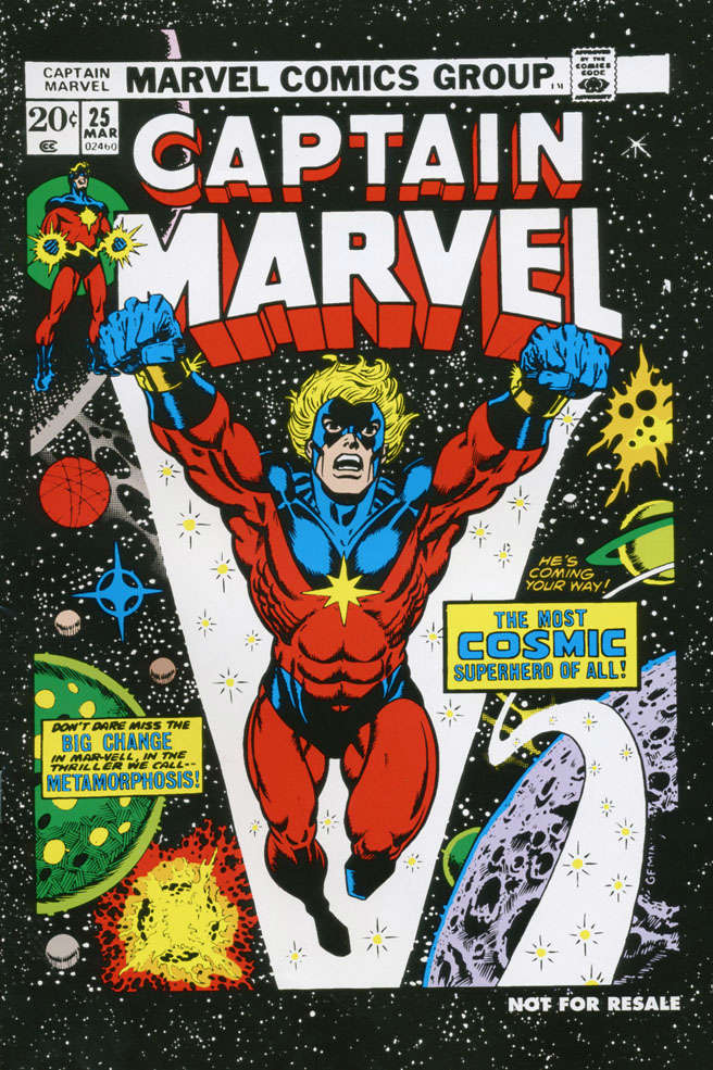 Captain Marvel (1st Series) #25  - 2nd printing