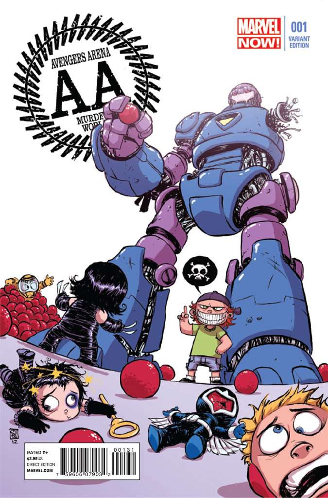 Avengers Arena #1 Variation B