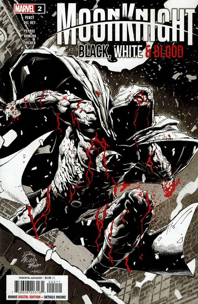 Moon Knight: Black, White, & Blood #2