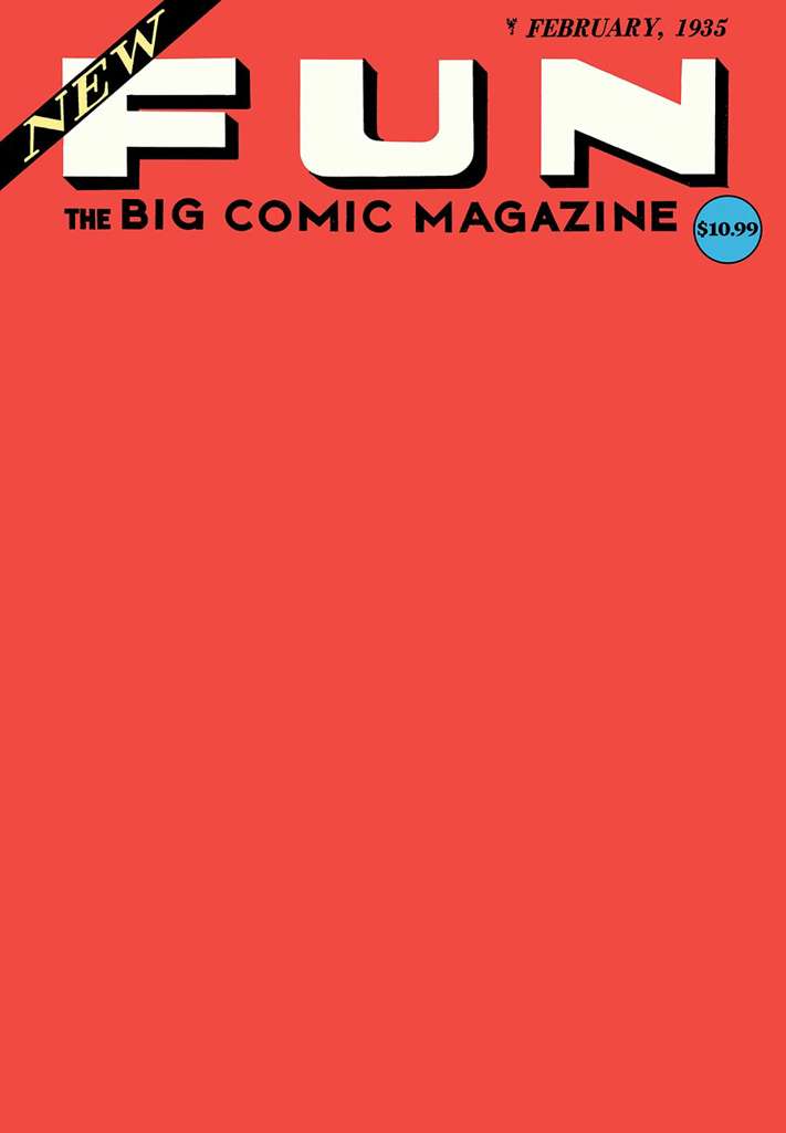 New Fun Comics #1 Variation B