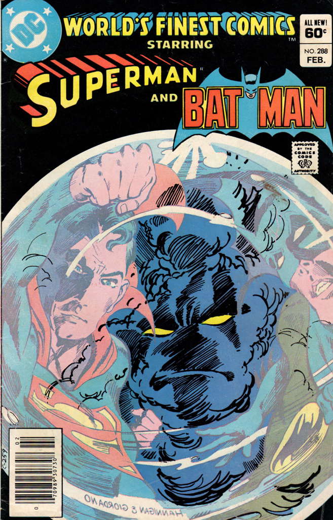World’s Finest Comics #288 Newsstand Edition