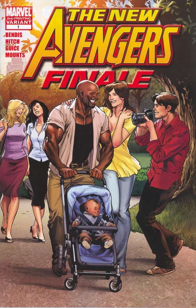 New Avengers Finale #1 Variation B - 2nd printing