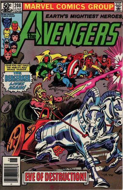 The Avengers #208 Newsstand Edition
