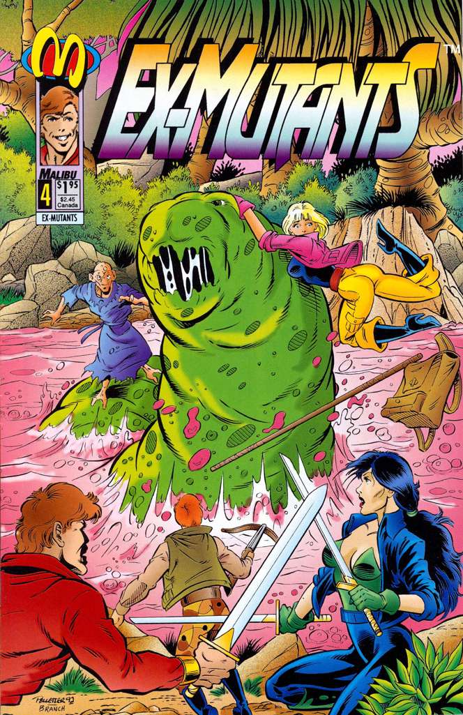 Ex-Mutants (Malibu) #4