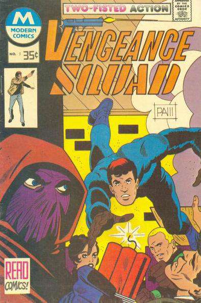 Vengeance Squad #5  - 2nd printing