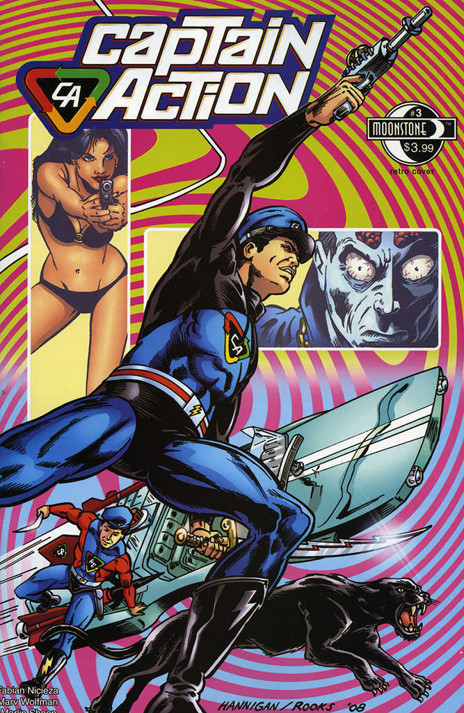 Captain Action Comics #3 Variation B