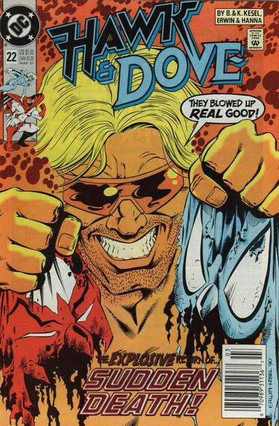 Hawk and Dove (3rd Series) #22 Newsstand Edition