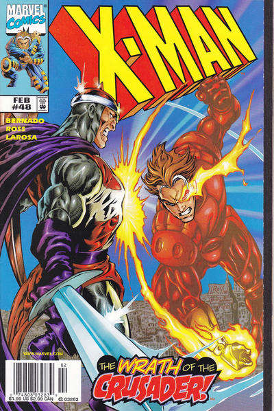 X-Man #48 Newsstand Edition
