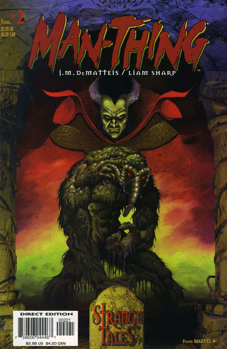 Man-Thing (3rd Series) #2 Variation A