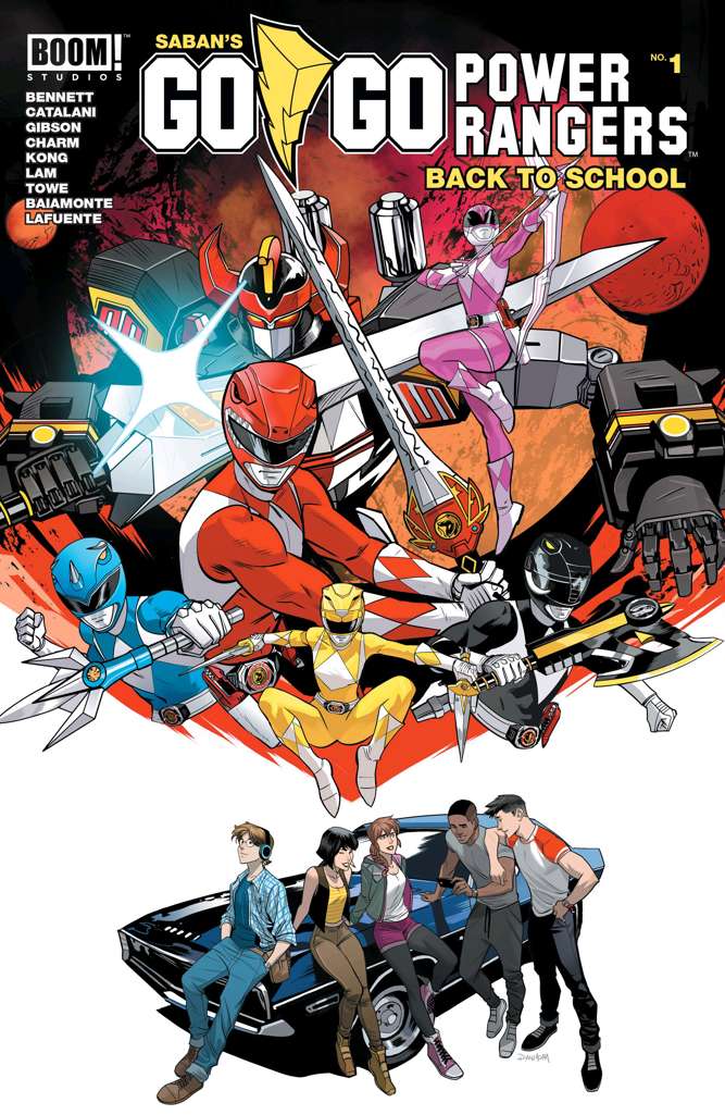 Go Go Power Rangers: Back to School