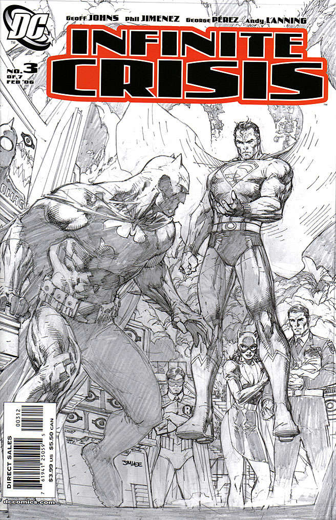 Infinite Crisis #3  - 2nd printing