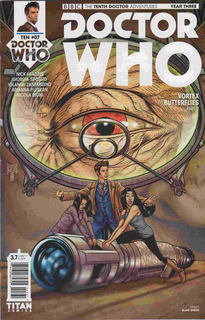 Doctor Who: The Tenth Doctor Year Three #7 Variation C