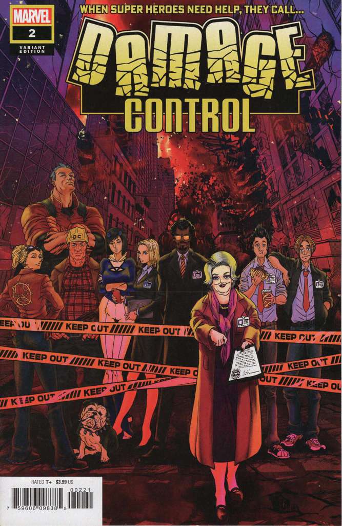 Damage Control (4th Series) #2 Variation A