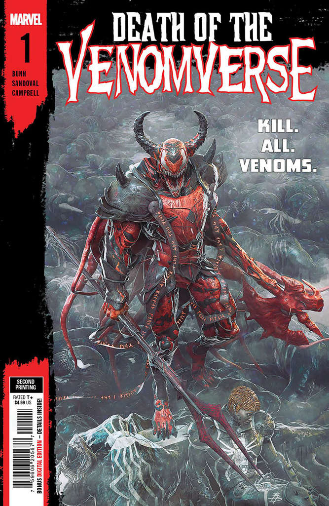 Death of the Venomverse #1  - 2nd printing