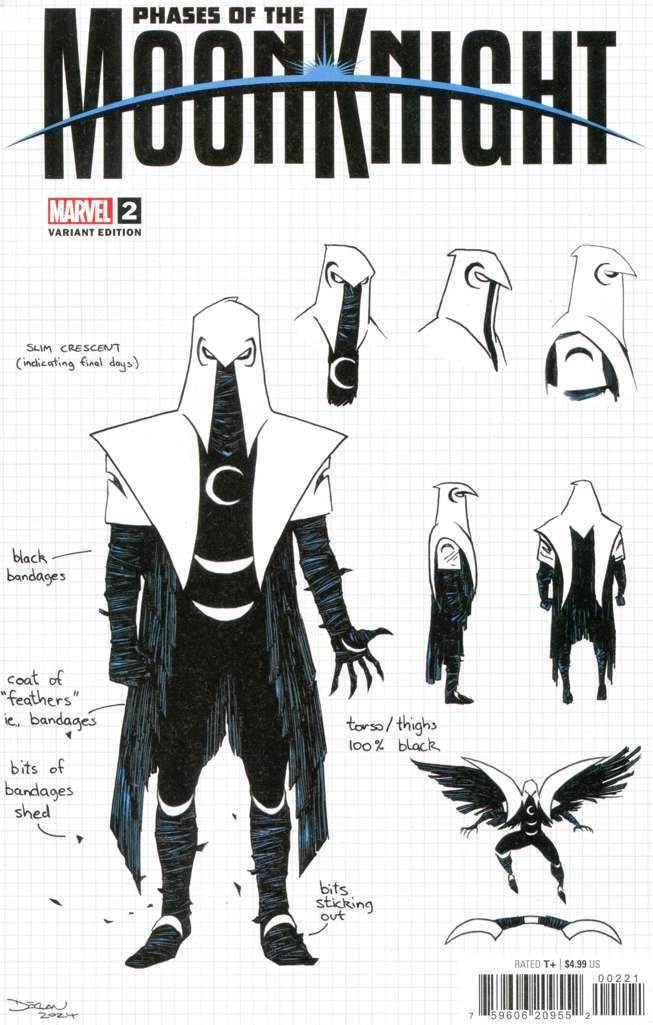 Phases of the Moon Knight #2 Variation A