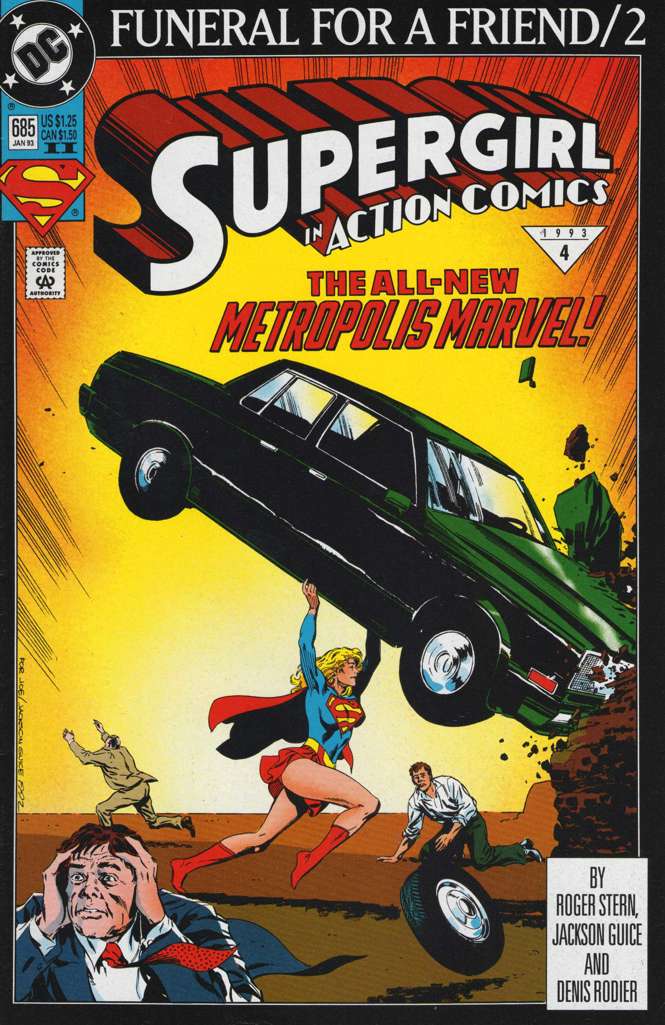 Action Comics #685  - 2nd printing