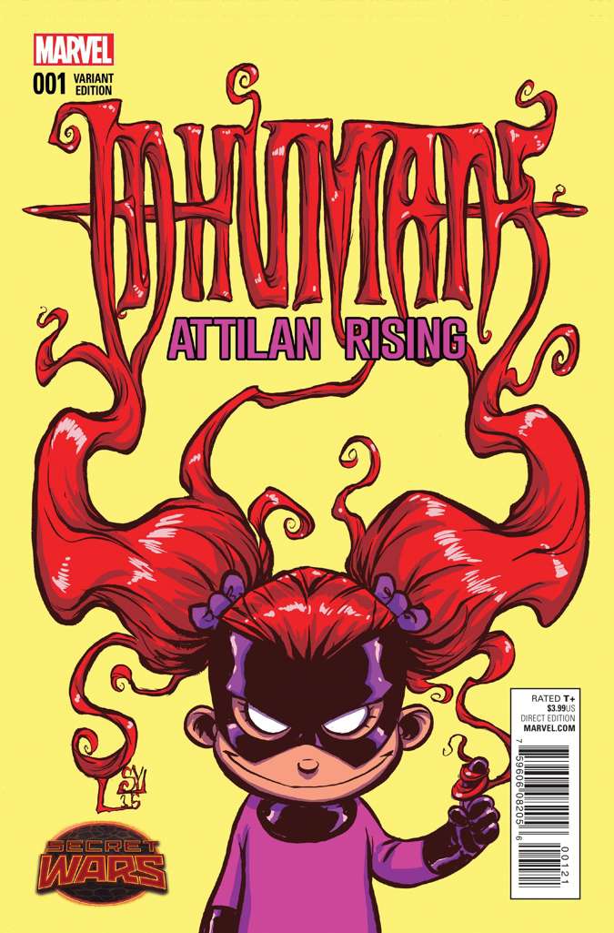 Inhumans: Attilan Rising #1 Variation D