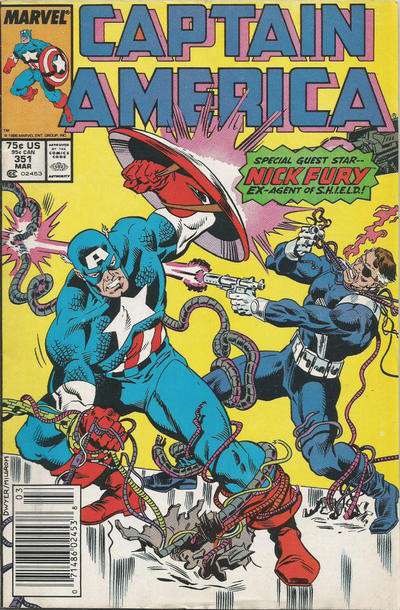 Captain America (1st Series) #351 Newsstand Edition