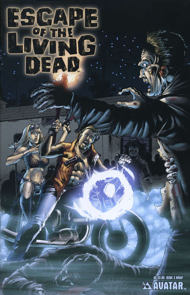 Escape of the Living Dead #3 Variation B