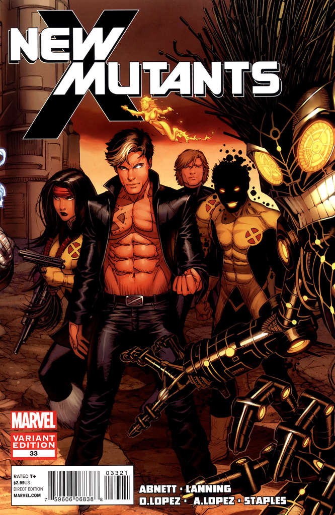 New Mutants (3rd Series) #33 Variation A