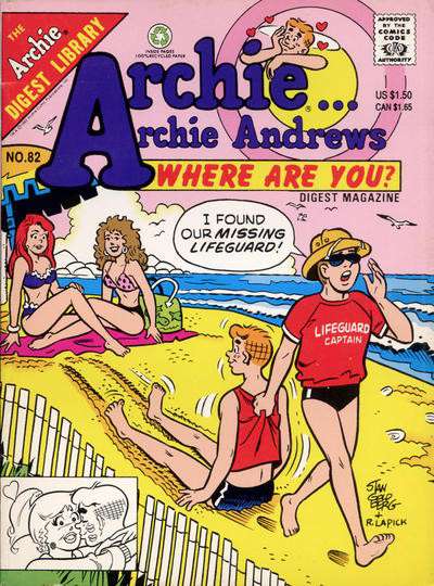 Archie…Archie Andrews, Where Are You? Digest Magazine #82