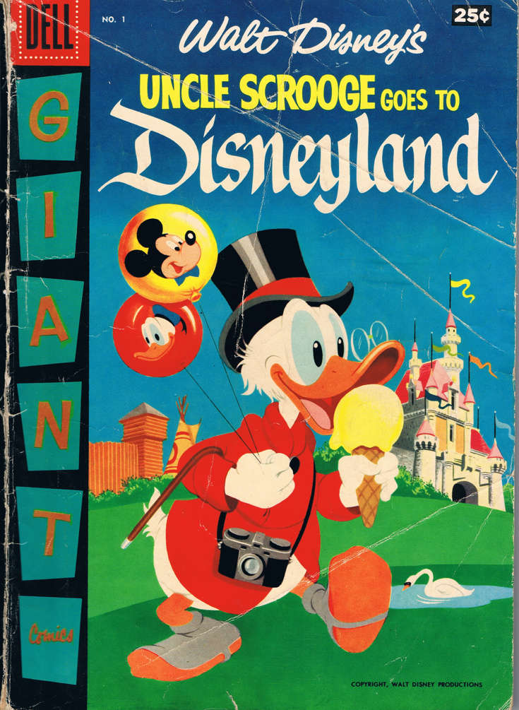 Uncle Scrooge Goes to Disneyland (Walt Disney’s…) #1