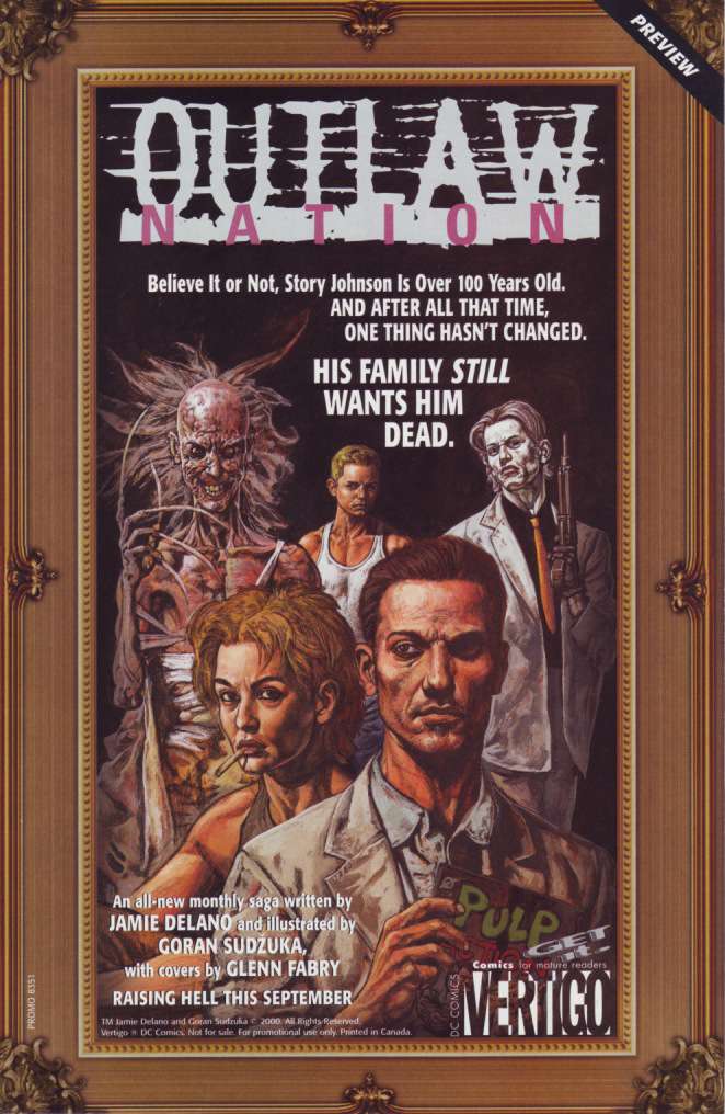 Outlaw Nation (Vertigo) Ashcan #1