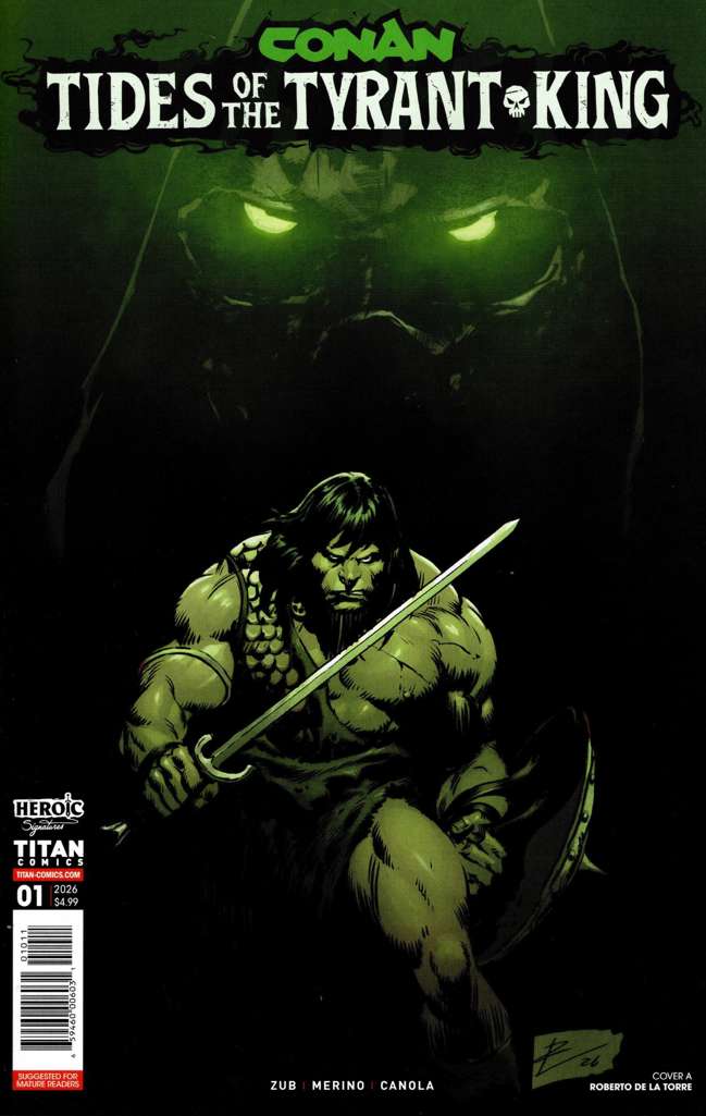 Conan the Barbarian: Tides of the Tyrant-King #1 Variation A