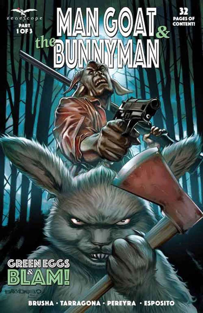 Man Goat &amp; The Bunny Man: Green Eggs &amp; Blam