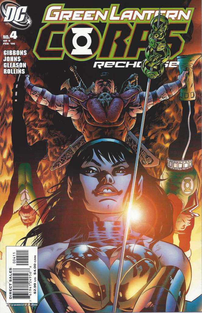 Green Lantern Corps: Recharge #4