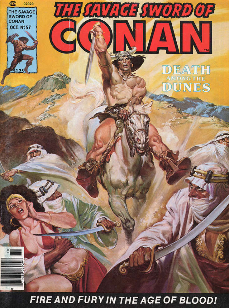 Savage Sword of Conan #57