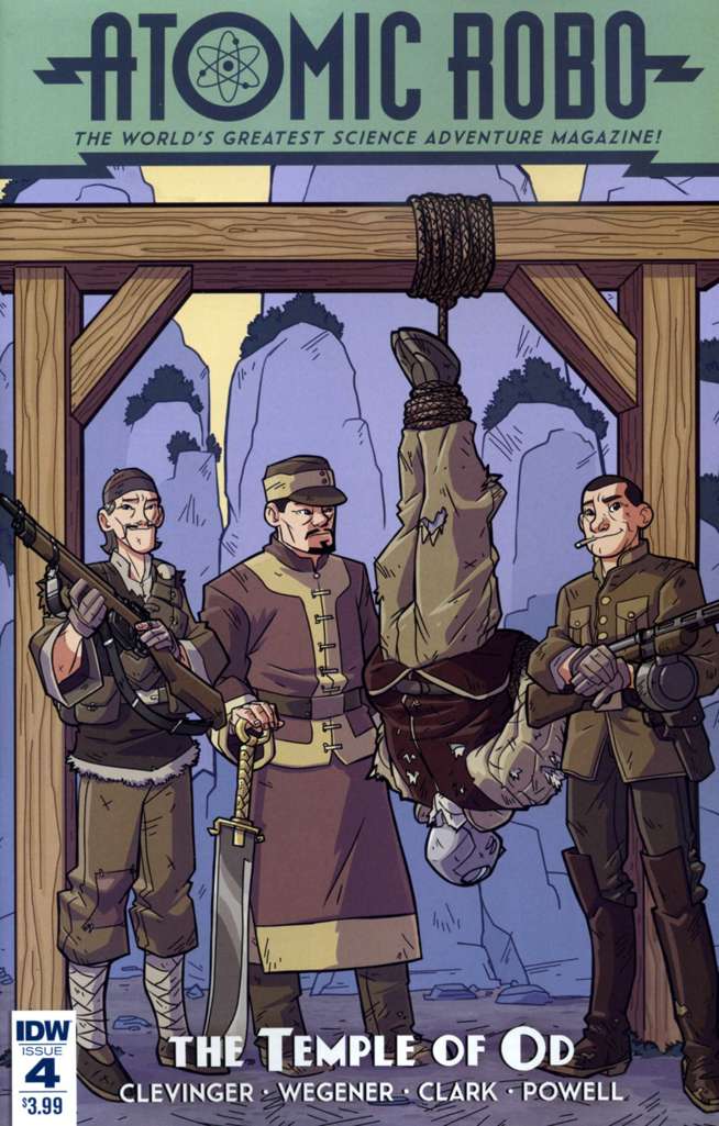 Atomic Robo and the Temple of Od #4