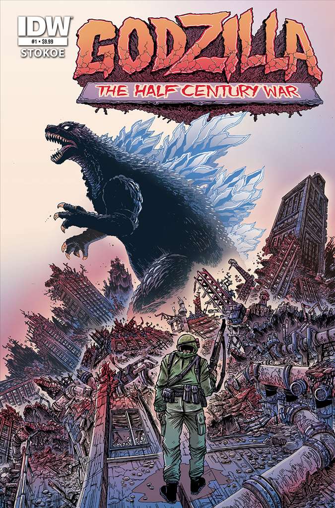 Godzilla 70th Anniversary Foil Classics: Godzilla The Half Century War #1