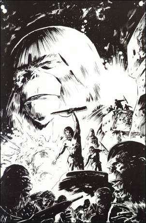 Exile on the Planet of the Apes #1 Variation C