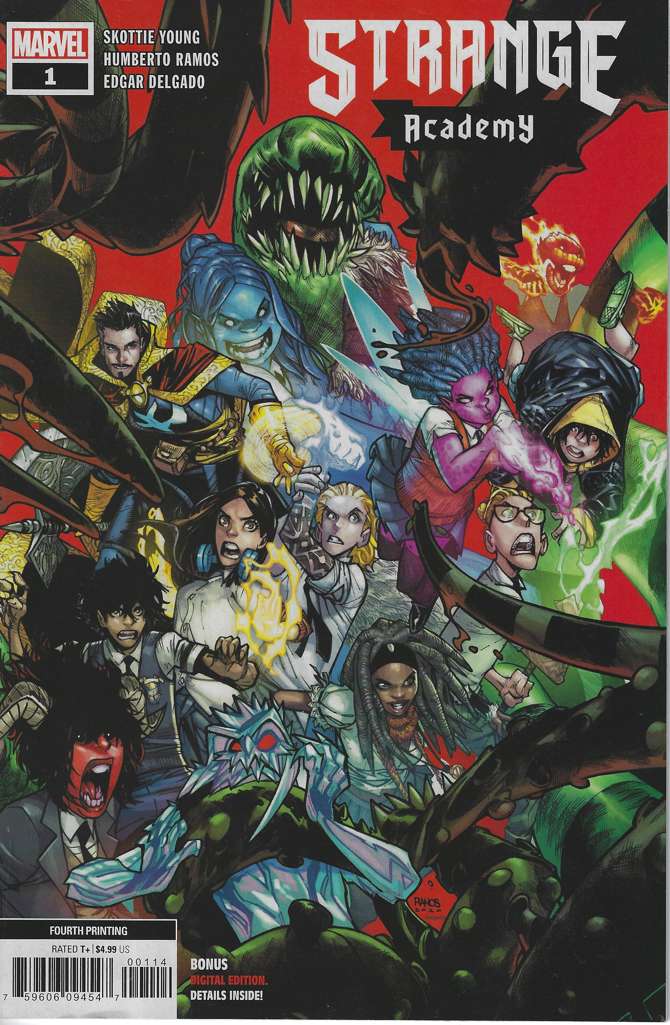 Strange Academy #1  - 4th printing