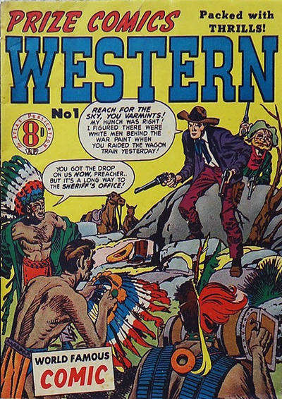 Prize Comics Western (Atlas Publications)