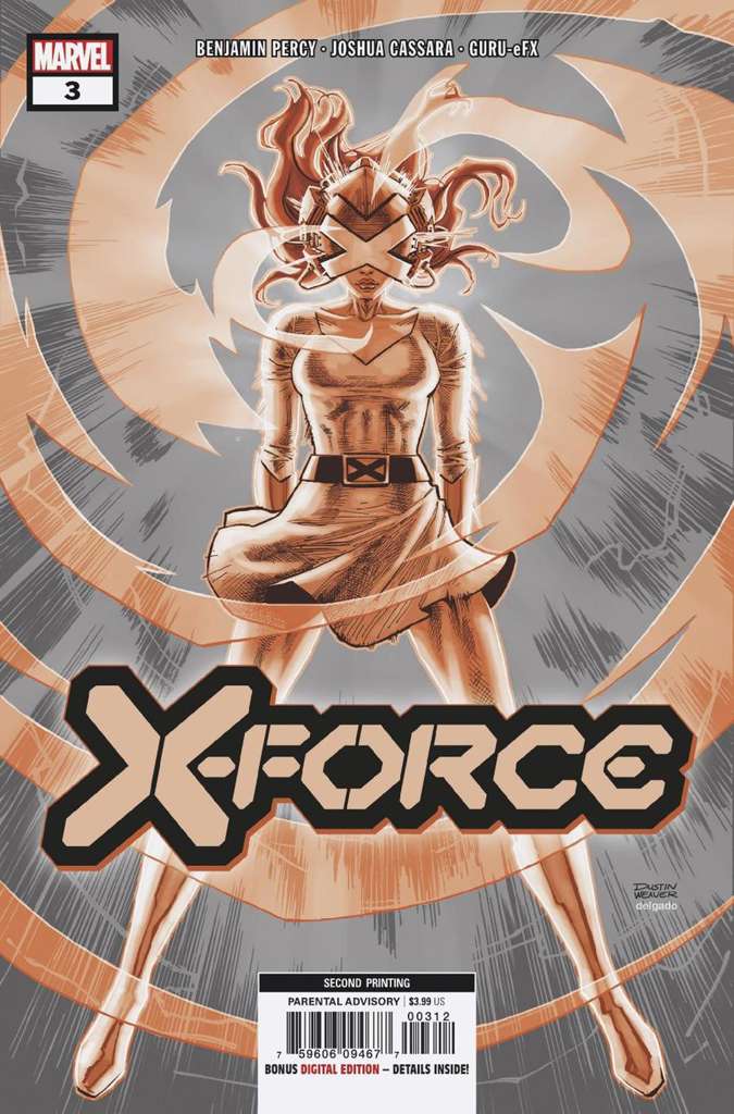 X-Force (6th Series) #3  - 2nd printing
