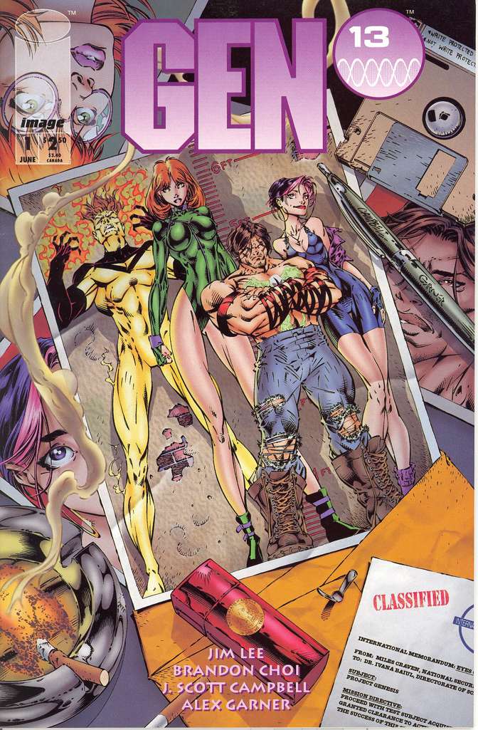 Gen13 (Mini-Series) #1  - 2nd printing