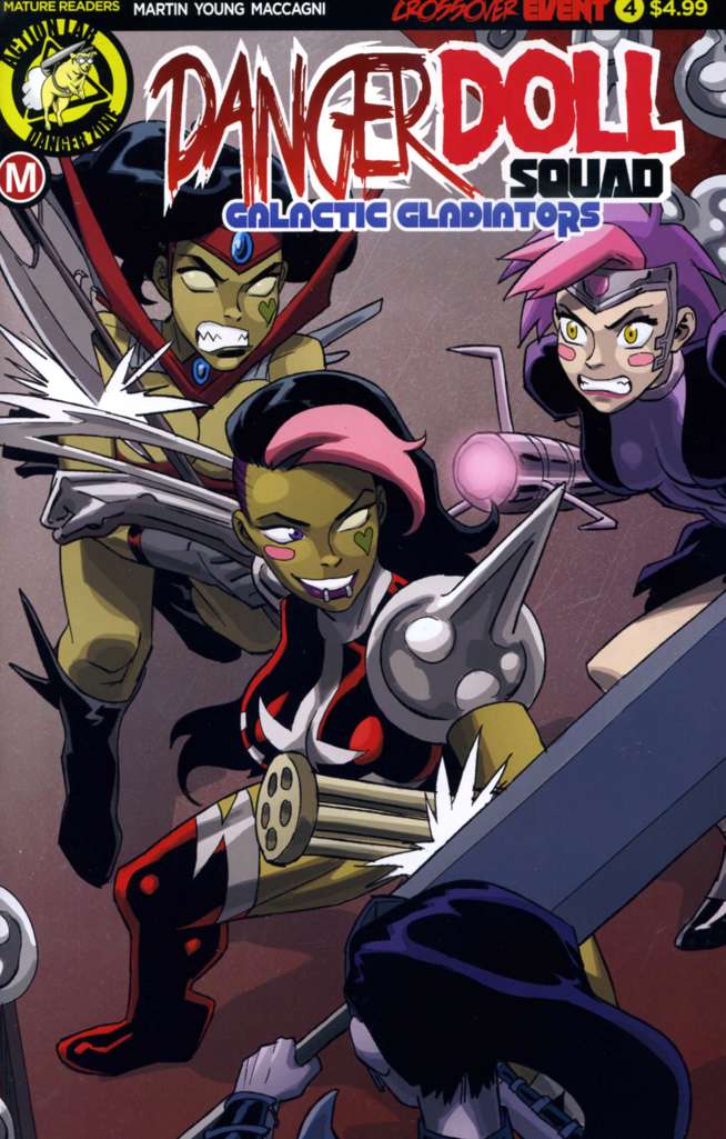 Danger Doll Squad Galactic Gladiators #4 Variation A