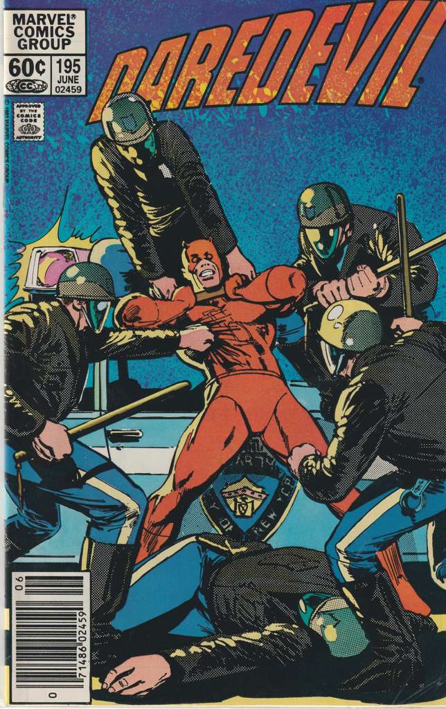 Daredevil #195 Newsstand Edition