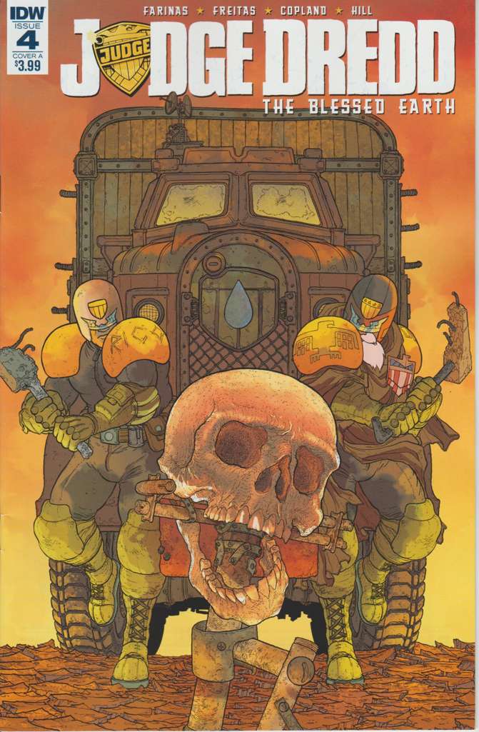 Judge Dredd: The Blessed Earth #4 Variation A