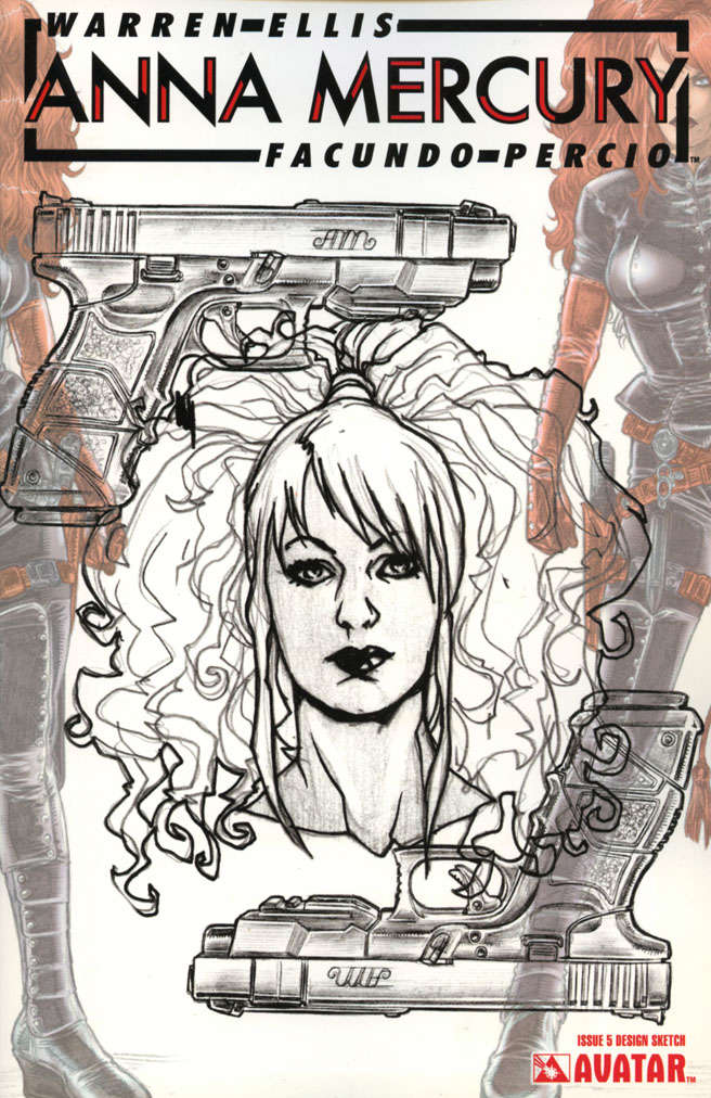Anna Mercury #5 Variation D