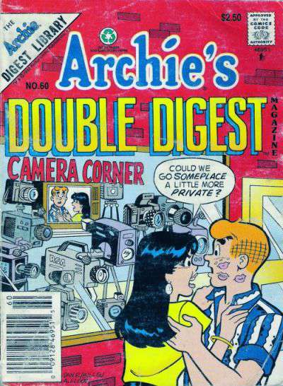 Archie’s Double Digest Magazine #60 Newsstand Edition