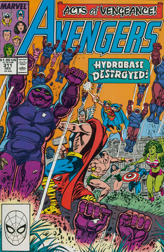 The Avengers #311
