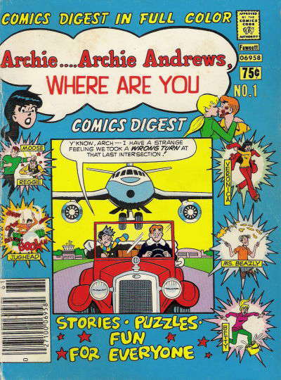 Archie…Archie Andrews, Where Are You? Digest Magazine