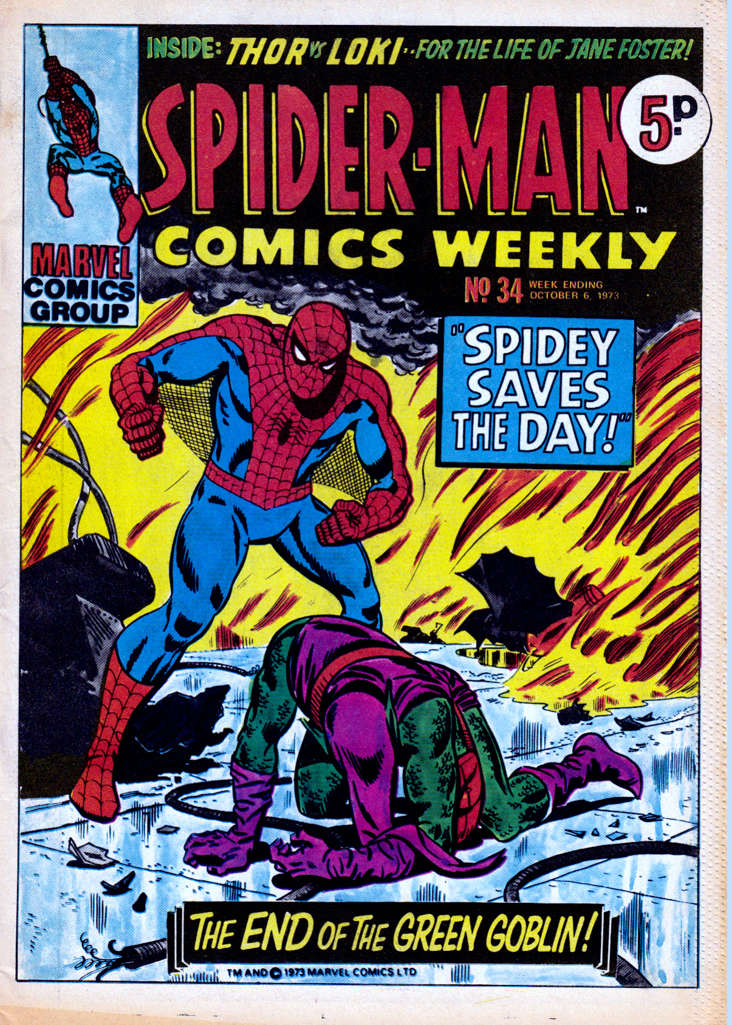 Spider-Man Comics Weekly #34