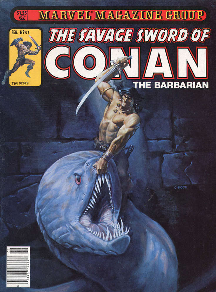 Savage Sword of Conan #61