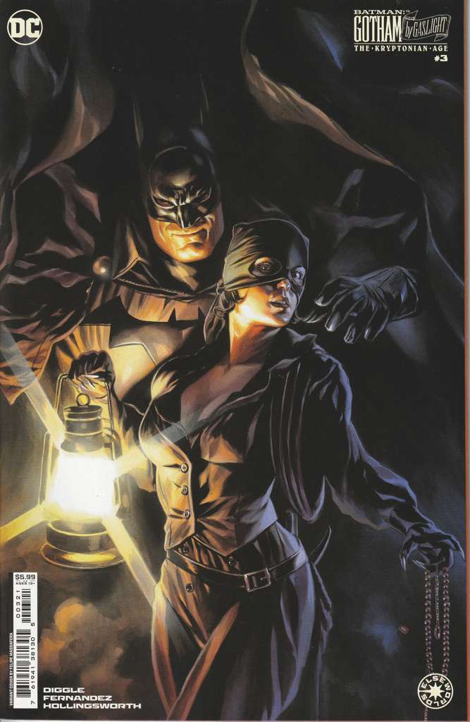 Batman: Gotham by Gaslight—The Kryptonian Age #3 Variation B