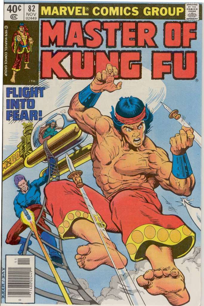 Master of Kung Fu #82 Mark Jewelers Insert Edition